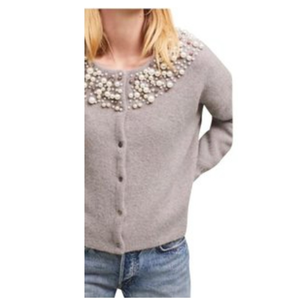Anthropologie Moth Pearl Sweater.